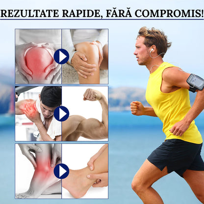 Spray cu efect calmant pentru dureri reumatice, osoase și musculare