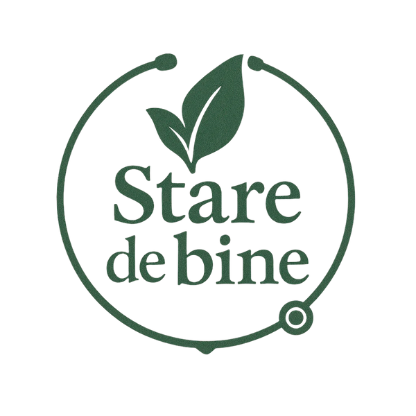 Logo-ul brandului Stare de bine – magazin online românesc cu produse naturale pentru sănătate, detoxifiere și stare de bine.